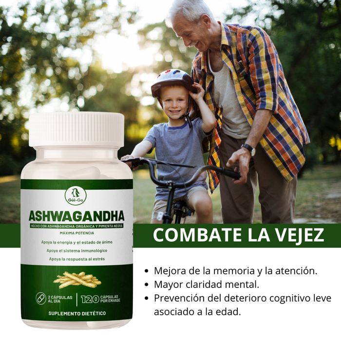 Ashwagandha antiestrés y sueño profundo