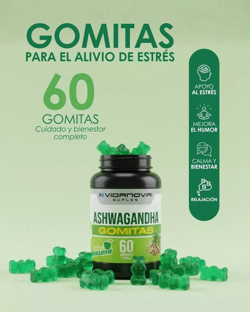 PAQUETE TESTO POWER + GOMITA DE ASHWAGANDHA